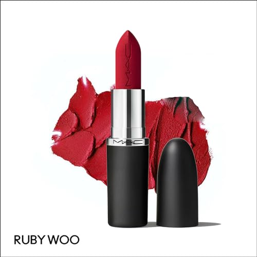 MAC Macximal Silky Matte - Ruby Woo for Women - 0.11 oz Lipstick