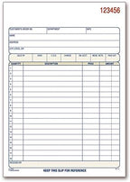 Adams Sales Order Book, 3-Part, Carbonless, White/Canary/Pink, 5-9/16" x 8-7/16", Bound Wraparound Cover, 50 Sets per Book, 5 Books, 250 Sets Total (TC5805)