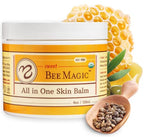 Sweet Bee Naturals - All-in-One Skin Balm & Ointment for Face & Body, Multipurpose Moisturizer for Dry Skin, Burns, & Irritation, Bee Magic Skin Care Essentials -1 Jar (4oz)