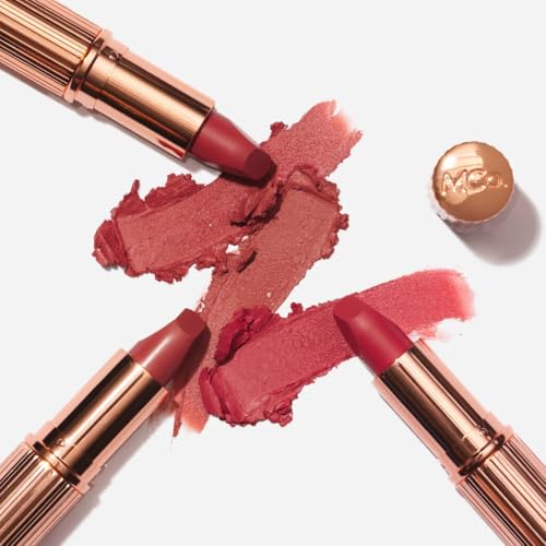 MCoBeauty Matte Luxe Lipstick, Very Shelley, Velvety Matte Finish for Bold Lips, Vegan, Cruelty Free Cosmetics