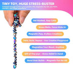 1000pcs Fidget Toys for Adults & Teens,Weak Magnetic Putty Colorful，Stress Relief Sensory Toys for Autism ADHD Anxiety,Desk Fidgets Toys for Office/Adults Gifts