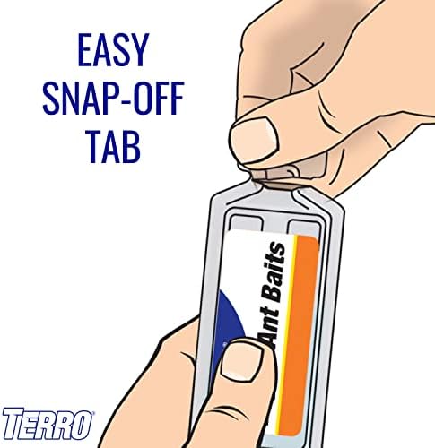 TERRO T300-3SR Liquid Ant Baits – 3 Pack, 18 Bait Stations