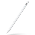 JAMJAKE Stylus Pen for iPad 6-11th Gen 2X Fast Charge, Palm Rejection-White