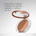 Clinique True Bronze Blendable Pressed Powder Bronzer | Sun-Kissed Glow + Natural Finish