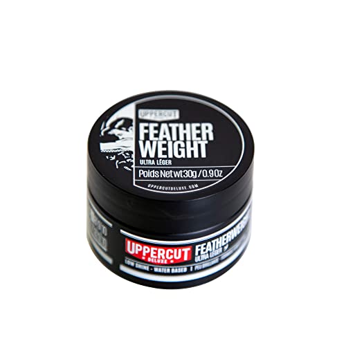 UPPERCUT DELUXE Featherweight Midi Hair Styling Paste, Professional Water Based Styling Product to Create Textured Styles, Low Shine and Firm Hold 0.9 oz / 30g
