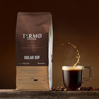 Tarmo Coffee | SOLAR SIP - Low Acid Coffee, Vietnamese Coffee, Robusta & Arabica Blend, Whole Bean, Dark Roast, 12 Oz Bag