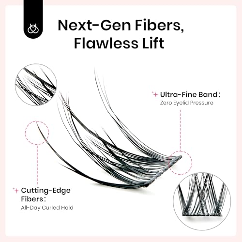 Beetles Lash Clusters 9-16mm Cluster Eyelash Extensions 140pcs Individual Lashes Natural False Eyelashes CC Curl Eyelash Clusters DIY Wispy Cluster Lashes Sincerity (CNS002, 9-16mm)