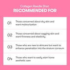 VT COSMETICS Collagen Reedle Shot 100, Collagen Microneedling Serum, Firming & Elasticity, 500Da Collagen Extract, Soft & Glass Skin, Pink Collagen Serum, Korean Skin Booster 1.69Fl Oz(50ml)