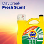 Tide Simply Liquid Laundry Detergent, Daybreak Fresh, 168 oz, 128 Loads