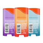 Lume Whole Body Deodorant - Smooth Solid Stick - 72 Hour Odor Control - Aluminum Free, Baking Soda Free and Skin Safe - 2.6 Ounce (Pack of 3) (Clean Tangerine, Lavender Sage, Unscented)