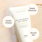 PURITO Oat-in Calming Gel Cream Mighty Bamboo Panthenol Cream Glass Skin Duo Set