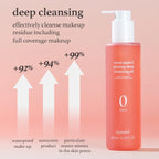 NOONI Facial Cleanser - Snow Aqua 0 Ginseng Deep Cleansing Oil *2ea | Makeup Blackhead Remover, Pore Care Control, Glass Skin, Helps Control Sebum, Revitalizing Care, Moisturizing, 6.76 FL.Oz (200 ml)