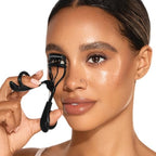 JAPONESQUE Pro Performance Lash Curler with Natural Arch for Sweeping Volume on Natural or False Lashes, Holds Curl for up to 8 Hours, Includes 1 Refill Pad