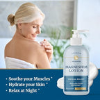 Magnesium Lotion and Magnesium Citrate Supplement | Full Body Magnesium Support for Body and Mind with 8 Fl Oz Topical Magnesium Plus 2 Month Supply Magnesium Complex Pills