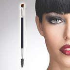Duo Eye brow Brush, Angled Eyebrow Brush and Spoolie Brush, Eyelash Comb Eyebrow Brush Tool (20 Pcs)