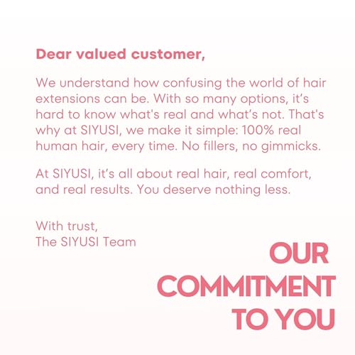 SIYUSI Water Wave Clip In Extensions, Luxurious Thickness, Premium Brazilian Remy Hair Clip Ins, Invisible & Scalp-Friendly, Natural Black Color, 4.23oz, 7Pcs (18 Inch)