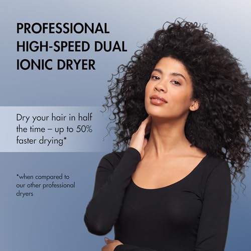 BabylissPRO Nano Titanium Hair Dryer, Professional 1875-Watt Blow Dryer, Lightweight, Ionic Technology Dries Hair Faster with Less Frizz
