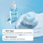 Torriden DIVE IN Serum 1.69 fl.oz. + Soothing Cream (Jar) 3.38 fl.oz. | Hyaluronic Acid Care Set | Deep Hydrating Skin Care to Get Glass Skin