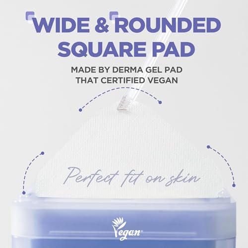 MEDIHEAL Watermide Moisture Pad - Square Cotton Facial Toner Pads with Icelandic Glacial Water - Improve Skin Temperature, Hydrating Toner Pads to Dry, Puffy, Coarse Skin -Vegan Eco Silk Pads,100 Pads