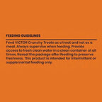 Victor Super Premium Dog Food – Classic Crunchy Dog Treats with Turkey Meal – Gluten-Free Treats for Small, Medium and Large Breed Dogs, 28oz