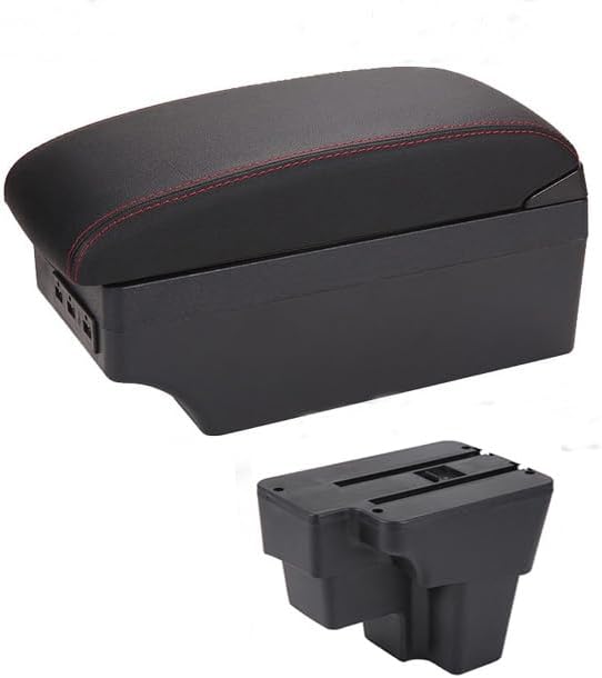 OQHAIR Armrest Box America Retrofit parts Car Armrest box Center Storage car accessories USB For KIA RIO 2015-2019