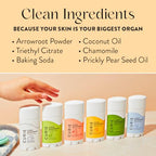 Curie Natural Deodorant for Women - Orange Neroli 2oz Stick - Aluminum Free Deodorant, Paraben Free, Cruelty Free, Non-Toxic