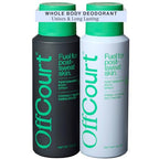 OffCourt - Natural Deodorant Body Spray for Men and Women - Aluminum Free - Whole Body Deodorant for Women and Men - Multi-Scent Pack with Citrus and Sandalwood, 3.4 Ounce (Pack of 2)
