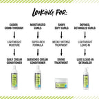 All About Curls Daily Cream Conditioner Essential Moisture for All Curly Hair Types | Strengthens | 3X Resistance to Breaking | Cruelty-Free & Sulfate-Free (2 sizes)