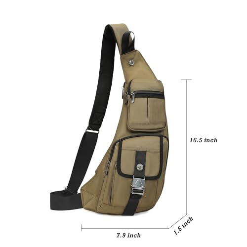 NICGID Sling Bag Chest Shoulder Backpack Crossbody Bags for Men Women