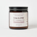Tallow Balm - Whipped & Handmade - Moisturizing Face and Body Cream/Butter -Unscented - Hydrating - Vitamins A, D, E, K - Sensitive & Dry Skin - Grass Fed Cows, 16 ounce (Warm Vanilla)