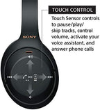 Sony WH-1000XM4 Wireless Premium Noise Canceling Overhead Headphones with Mic for Phone-Call and Alexa Voice Control, Black WH1000XM4