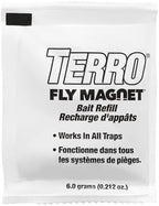 TERRO T380 Outdoor Reusable Fly Magnet Fly Trap - Poison Free Fly Killer and Trap with Bait