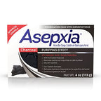 Asepxia Activated Charcoal Cleansing Bar for Enhanced Acne Control & Skin Purification with 2% Salicylic Acid, Ideal for Oily Skin and Reducing Blackheads - 4 Oz, 5-Pack