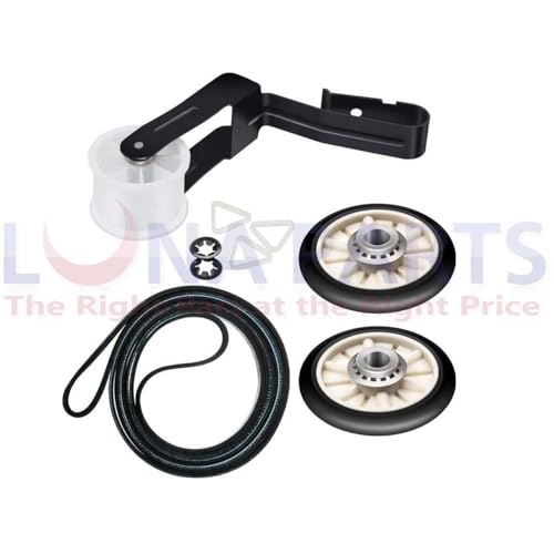 #US Replace Parts for Kenmore 110.62342511 Dryer Rollers Belt Pulley Kit (#acto060325-10492)