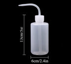 DONSTRAW Wash Bottle 2pcs 250ml/8oz Safety Bottles Watering Tools, Economy Plastic Squeeze with Narrow Mouth Scale Labels for Medical Succulent Cleaning Washing