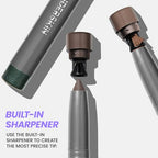 Wonderskin IYKYK Eyeshadow Stick - Longwear Eye Shadow Sticks, Budge-Proof & Waterproof Shimmer Eyeshadow Stick with Built-in Sharpener (Green Smoke)