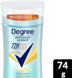 Degree Advanced Antiperspirant Deodorant Stick for 72H Sweat & Odour Protection, Fresh Energy, with MotionSense Technology, 74g