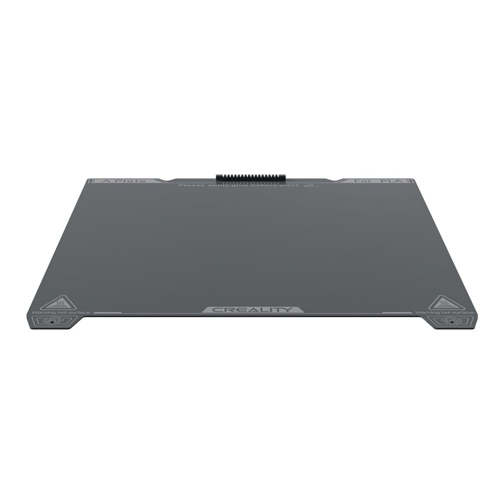 Creality K1 SE Build Plate Kit, K1C Flexible Spring Steel Bed Plate 235x235mm 3D Printer Platform Smooth Surface PEI Sheet Build Surface for K1/Ender 3 S1/3 V3 SE/3 V3 KE/3 V3(Without Magnetic Base)