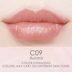 CATKIN Tinted Lip Balm Glitter Lip Stain Ultra Hydrating Lip Moistrurizer Chapstick with Vitamin E Nourishing For Cracked & Dry Lips 0.12 oz C09 Aurora - Light Pink