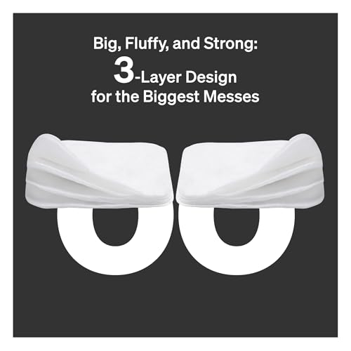 Baby Cotton Pads for Diaper Change by LoveNoobs, 360 Count, Ultra Soft 100% Organic Extra Large Cotton Pads for Baby Sensitive Skin, Lint-Free Premium Jumbo Size Cotton Pads, 100% Cotton Squares