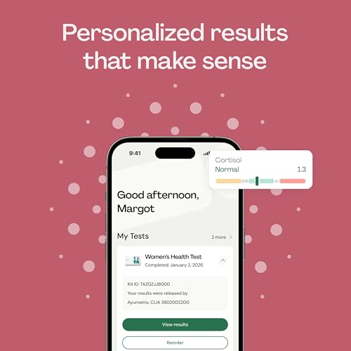 Everlywell At-Home Women's Health Test, Measures Biomarkers for Hormonal Wellness for Accurate Results from CLIA-Certified Labs Within Days, Ages 18 Plus