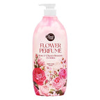 Flower Perfume Body Wash 31.7 fl oz, 900 ml (Pink - Rose & Cherry Blossom)