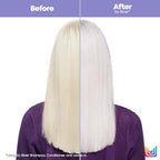Matrix So Silver All-In-One Leave-In Toning Spray - Neutralizes Yellow, Brassy Tones, Nourishes Hair and Controls Frizz, For Color Treated Hair, 6.8 Fl Oz