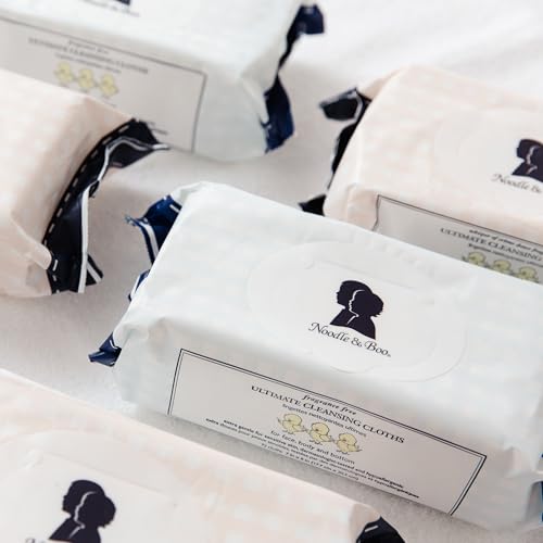 Noodle & Boo Ultimate Baby Body And Face Cleansing Cloths, 12 pk, 864 ct. Crème Douce