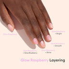 Manucurist Active Smooth™ 00 Nail Concealer Polish & Care - 2 in 1 Nude Nail Polish : Nail Strengthener and Growth - No Lamp - Ridge Filler for Nails - Natural Rosé Nail Polish
