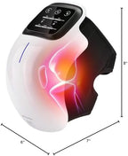 FORTHiQ Knee Massager Smart with Heat, Red Light and Massage Therapy, 3-in-1 Cordless, 2024 Updated Edition, FSA or HSA Eligible, Gifts for Grandma & Grandpa