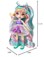 Magic Mixies Pixlings Deluxe Pack, Deerlee The Deer, Shimmer Reveal, Create & Mix Potion That Magically Reveals 6.5" Pixling Doll Inside Potion Bottle - Exclusive Mini Mixies & 6 Hair Accessories