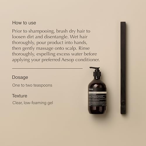 Aesop Volumizing Shampoo | Lifting Formulation for Volume and Body | Boosted with Polyquaternium 67 | 16.9 oz