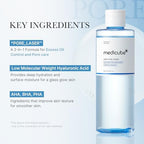 medicube Zero Pore Toner I Exfoliating & Hydrating Blue Bottle Water Toner with AHA, BHA, PHA, Niacinamide, and Panthenol | Korean Skin Care for Pores, Texture, and Moisture Care (8.45 fl. oz.)