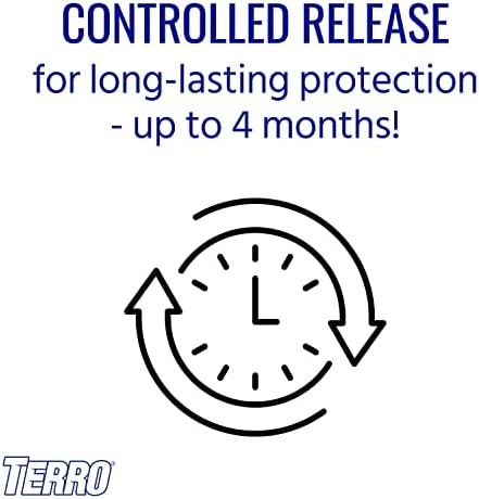 Terro T800 Garbage Guard Trash Can Insect Killer - Kills Flies, Roach, Maggots, Beetles, and Insects in Outdoor Garbage Can